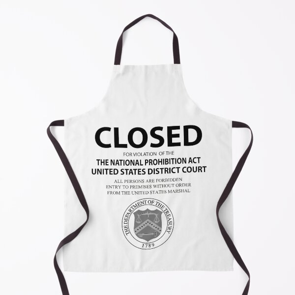 Item preview, CLOSED for Violation of Prohibition Act designed and sold by Daniel Hagerman.