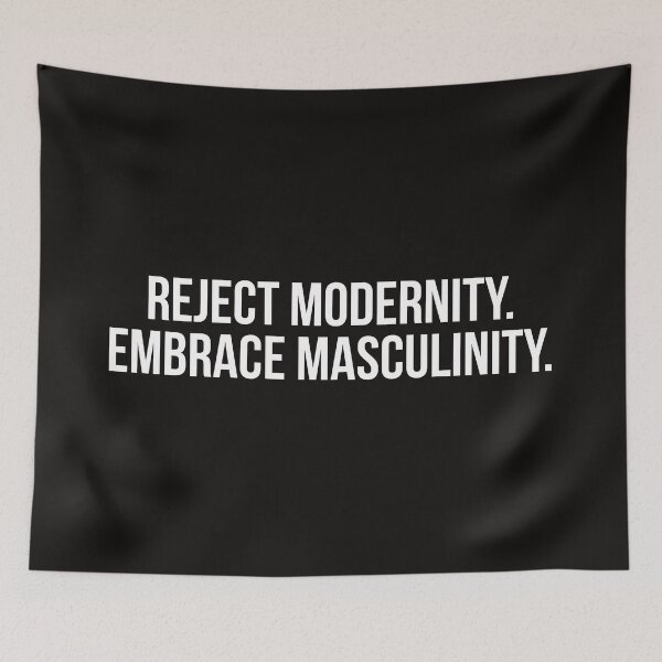 Item preview, Reject Modernity Embrace Masculinity  designed and sold by Tarun Bisht.