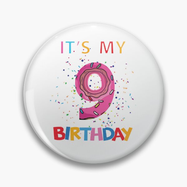 Item preview, It's My 9th Birthday Girl 9 Year Old Girl Birthday 9th Bday designed and sold by MiarCo.