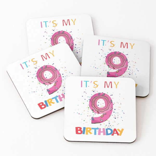Item preview, It's My 9th Birthday Girl 9 Year Old Girl Birthday 9th Bday designed and sold by MiarCo.