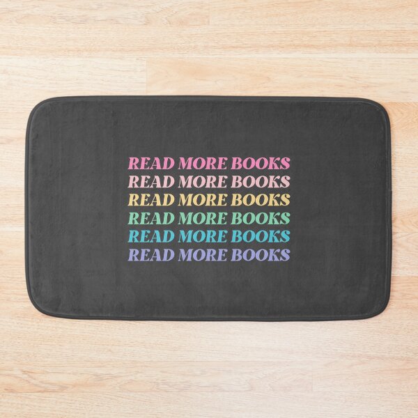 Item preview, Cute READ MORE BOOKS kawaii pastel rainbow retro lettering  designed and sold by venomouspixie.
