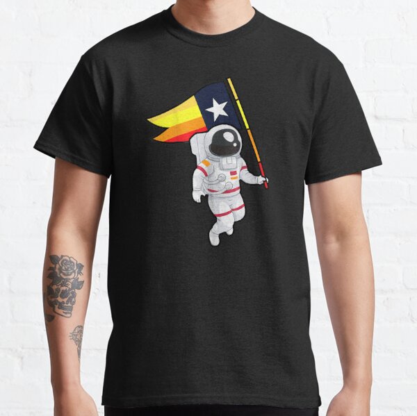 Houston Champ Texas Flag Astronaut Space City - Houston Space City Astronaut   Poster for Sale by NabShirts