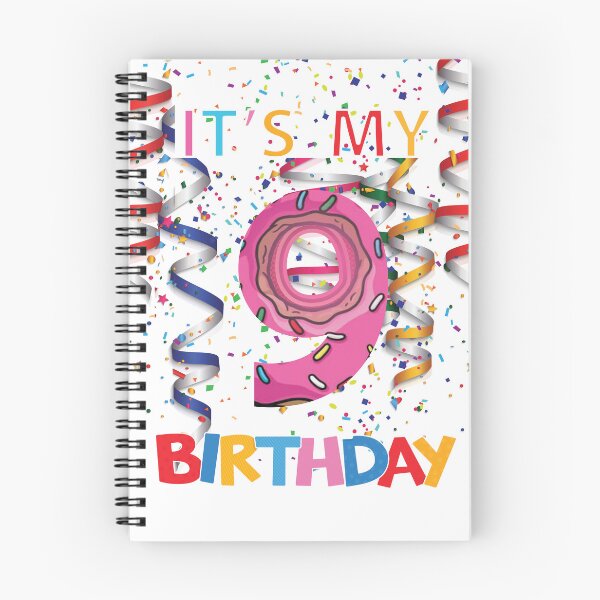 Item preview, It's My 9th Birthday Girl 9 Year Old Girl Birthday 9th B-day designed and sold by MiarCo.