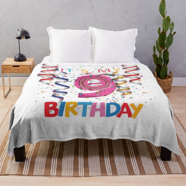 Item preview, It's My 9th Birthday Girl 9 Year Old Girl Birthday 9th B-day designed and sold by MiarCo.