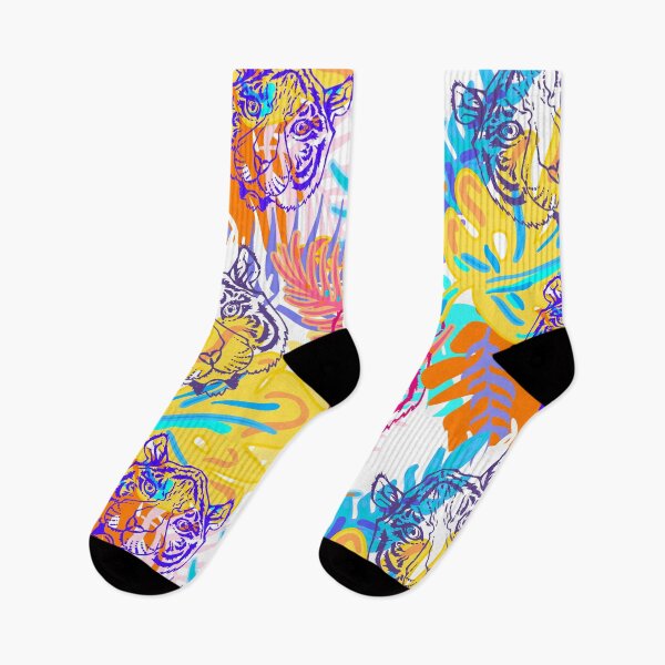 Item preview, Jungle Tiger Pattern Colorful designed and sold by RepublicOfFire.
