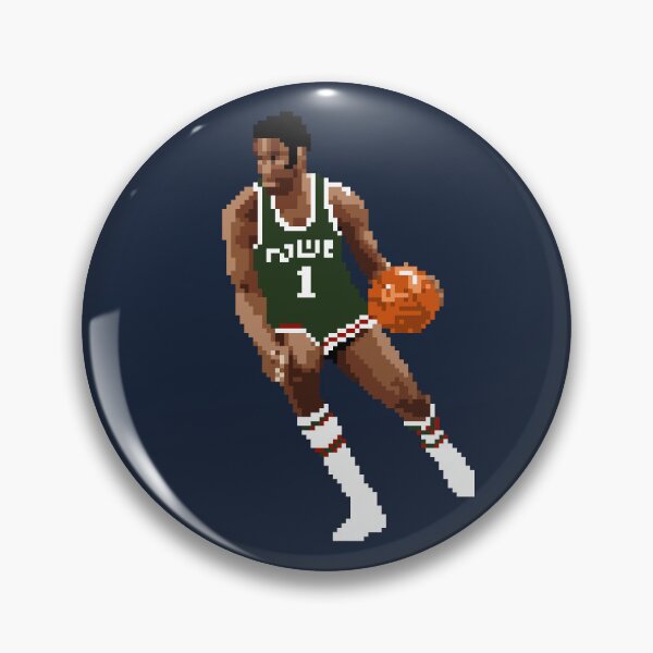Item preview, Oscar Robertson pixel dribble Qiangy designed and sold by qiangdade.