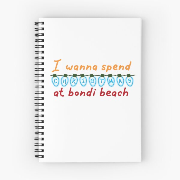 Item preview, I wanna spend Christmas at bondi beach designed and sold by Becky-Marie.