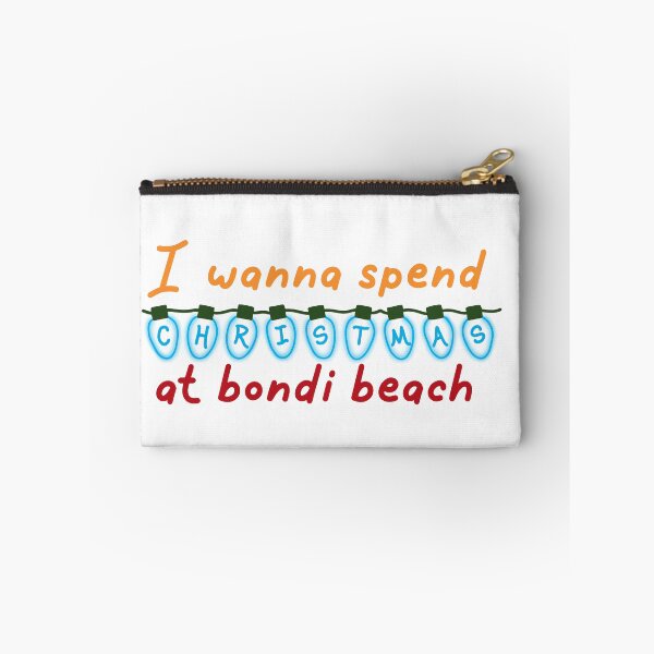 Item preview, I wanna spend Christmas at bondi beach designed and sold by Becky-Marie.