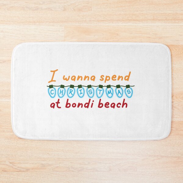 Item preview, I wanna spend Christmas at bondi beach designed and sold by Becky-Marie.
