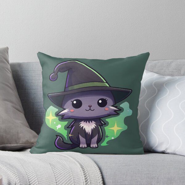 Item preview, Cute Witchy Cat designed and sold by unplainart.