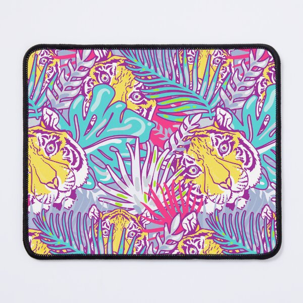 Item preview, Jungle Tiger Pattern Pastel Colors designed and sold by RepublicOfFire.