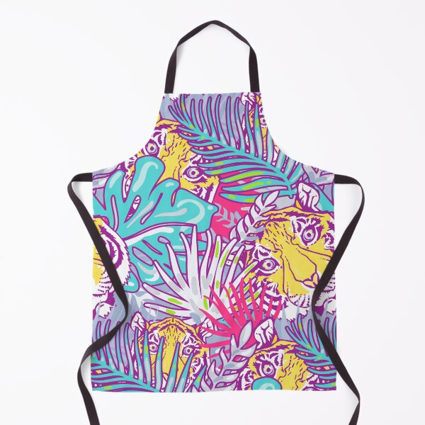 Item preview, Jungle Tiger Pattern Pastel Colors designed and sold by RepublicOfFire.