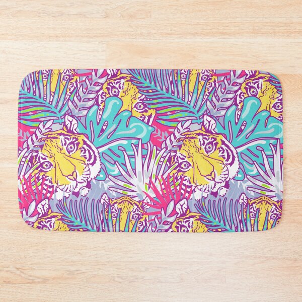 Item preview, Jungle Tiger Pattern Pastel Colors designed and sold by RepublicOfFire.