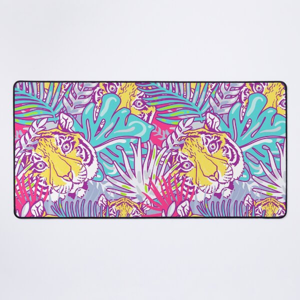 Item preview, Jungle Tiger Pattern Pastel Colors designed and sold by RepublicOfFire.
