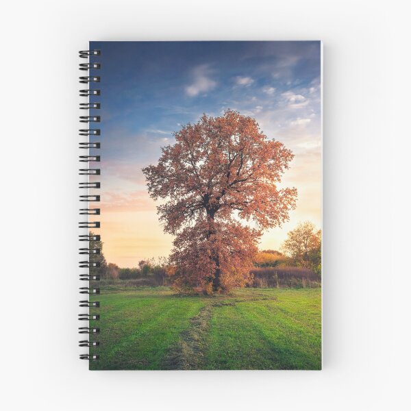 Item preview, Golden oak tree in the autumn field designed and sold by Dejan Travica.