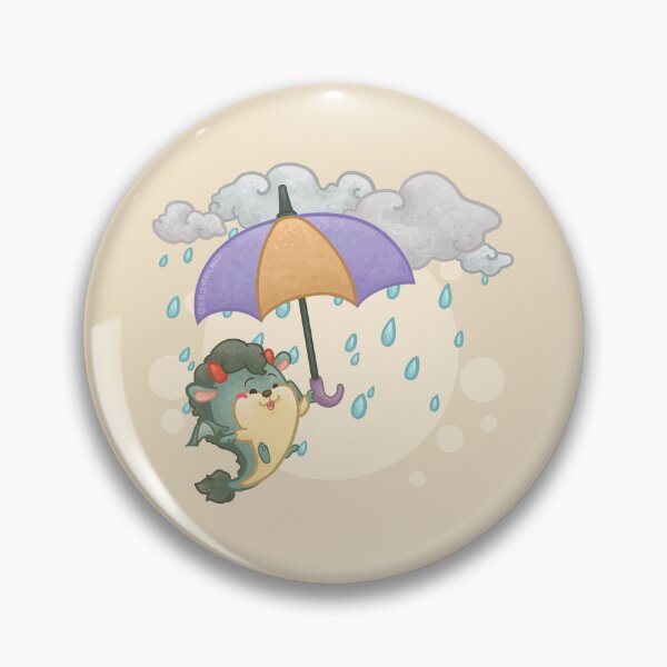 Item preview, Greeny Dragon Under the Umbrella designed and sold by Khotekmei.