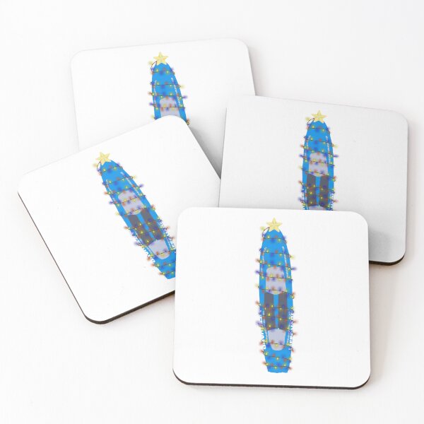 Item preview, Christmas tree surfboard  designed and sold by Becky-Marie.