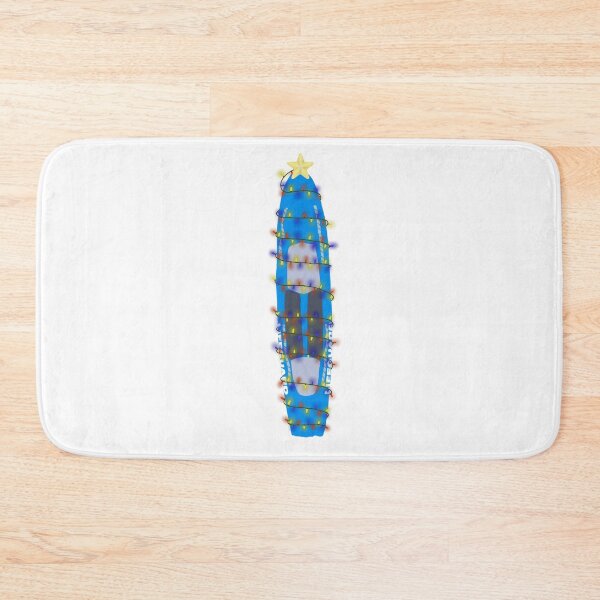 Item preview, Christmas tree surfboard  designed and sold by Becky-Marie.