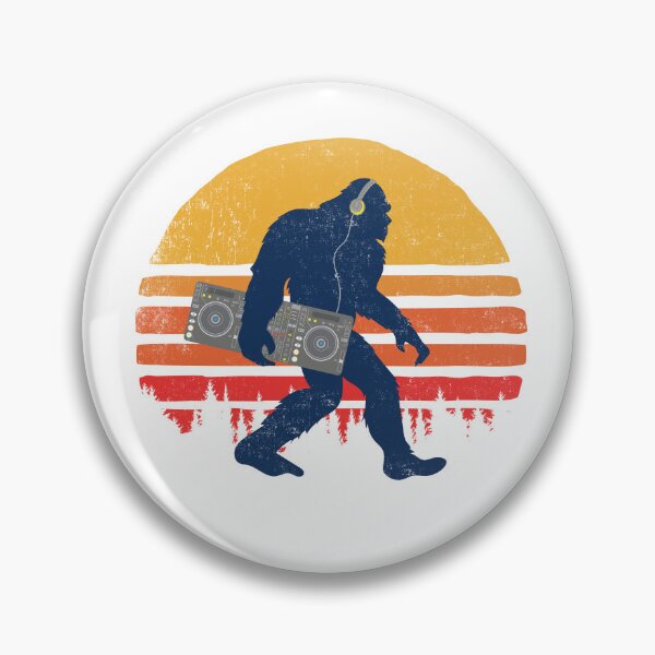 Item preview, Bigfoot DJ Sasquatch - Funny DJ Graphic - T-Shirt - w designed and sold by Gerdek.