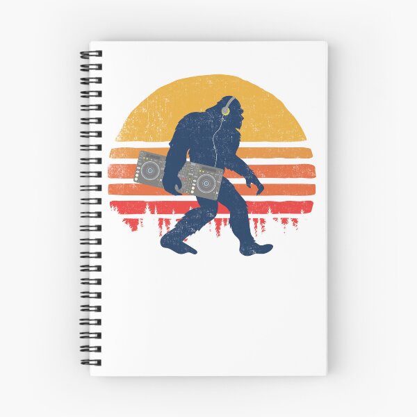 Item preview, Bigfoot DJ Sasquatch - Funny DJ Graphic - T-Shirt - w designed and sold by Gerdek.