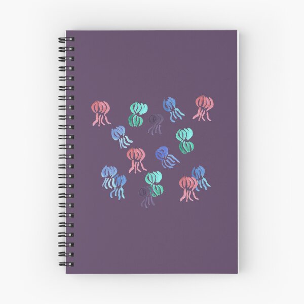 Item preview, Jellyfishes on Old Heliotrope designed and sold by Elena Simonova.