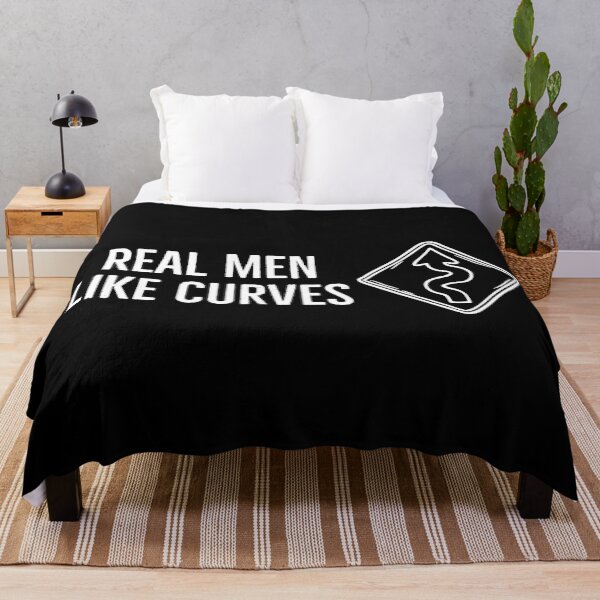 Item preview, Real men like curves  designed and sold by Tarun Bisht.