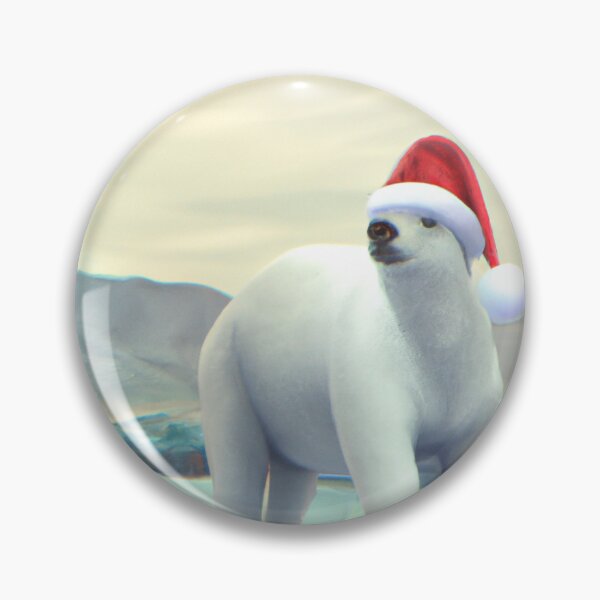 Item preview, oso polar de navidad designed and sold by elevatedPrints.