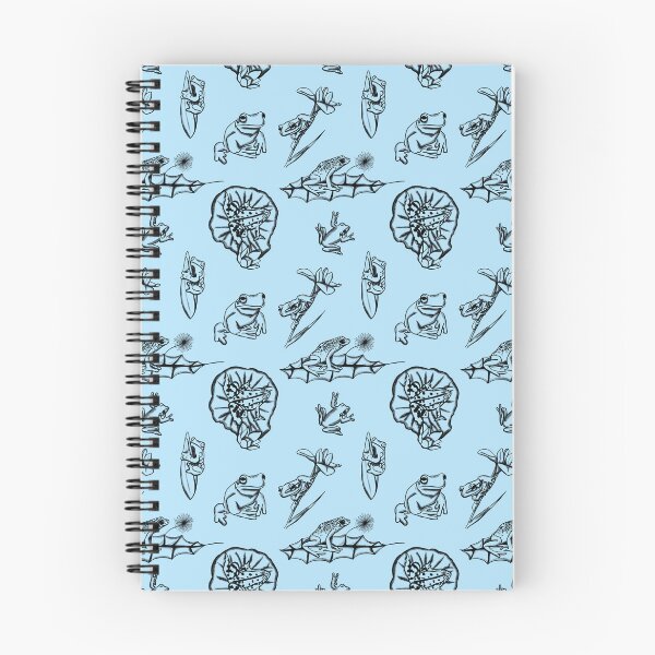 Item preview, Blue Blackline Frogs designed and sold by dKarthdesign.