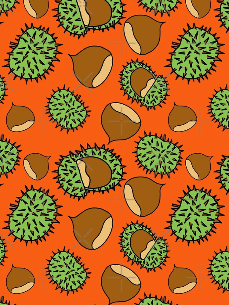 Thumbnail 4 of 4, iPhone Case, Chestnut Pattern designed and sold by OneLook.