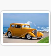 1933 Pontiac Deluxe 8 Touring Sedan IV Sticker