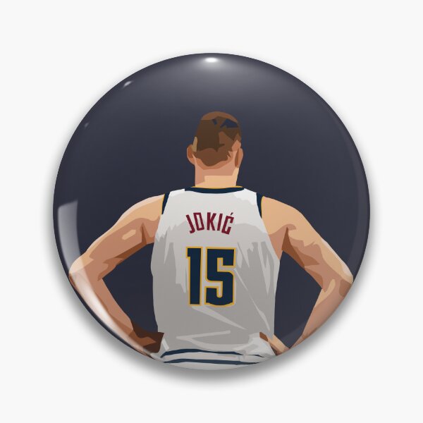 Item preview, Nikola Jokic Vector Back Qiangy designed and sold by qiangdade.