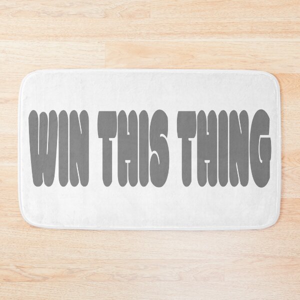 Item preview, WIN THIS THING designed and sold by 1MILLIONPUSHUPS.