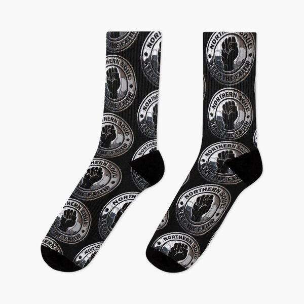 Item preview,  Northern Soul Keep The Faith in chrome effect. designed and sold by fatbanana.