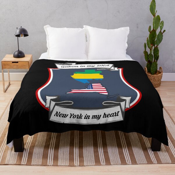 Item preview, Gabon in my DNA, New York in my heart Heritage designed and sold by Tony ⭐⭐⭐⭐⭐.