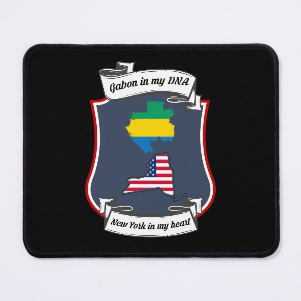Item preview, Gabon in my DNA, New York in my heart Heritage designed and sold by Tony ⭐⭐⭐⭐⭐.