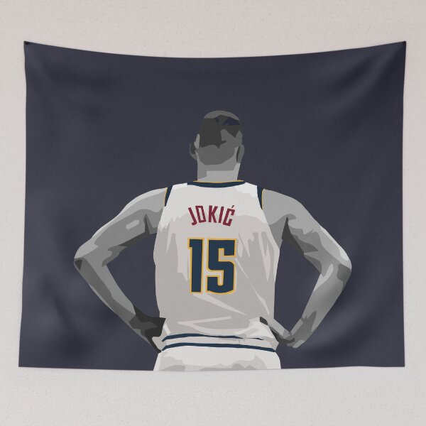Item preview, Nikola Jokic Vector Back Qiangy designed and sold by qiangdade.