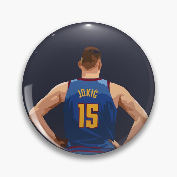 Item preview, Nikola Jokic Vector Back Qiangy designed and sold by qiangdade.
