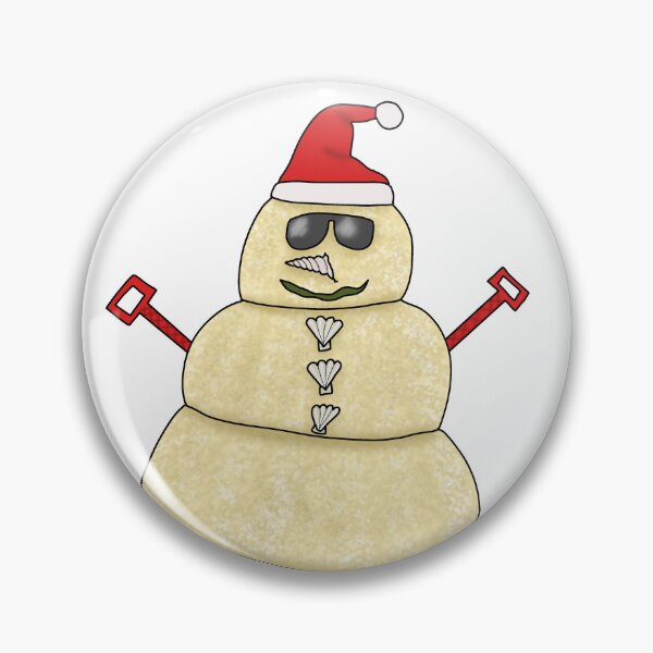 Item preview, Sandman (snowman made of sand) designed and sold by Becky-Marie.