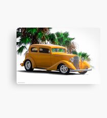 1933 Pontiac Deluxe 8 Touring Sedan III Metal Print