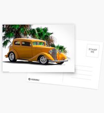 1933 Pontiac Deluxe 8 Touring Sedan III Postcards