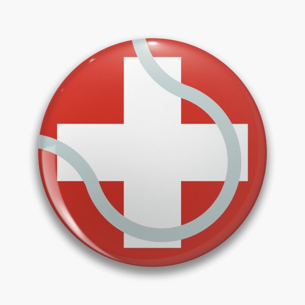 Item preview, Swiss Flag Tennis Ball designed and sold by Sports-Stickers.