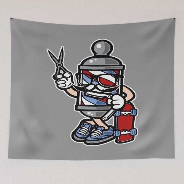 Item preview, Barber Skater designed and sold by cartoonbug.