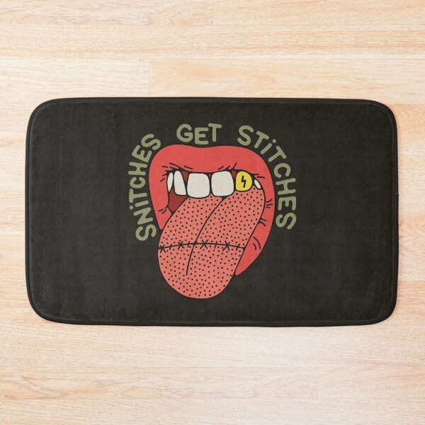 Item preview, Snitches get stitches  designed and sold by xcosmax.