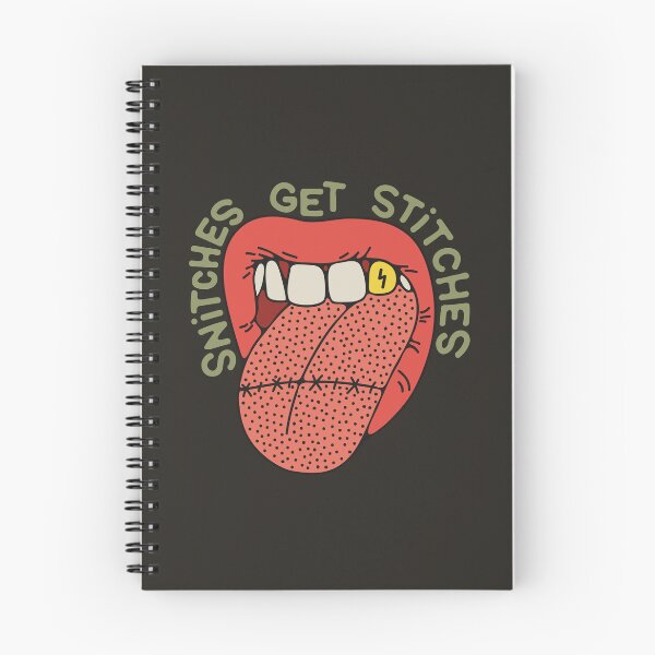 Item preview, Snitches get stitches  designed and sold by xcosmax.
