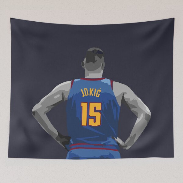 Item preview, Nikola Jokic Vector Back Qiangy designed and sold by qiangdade.
