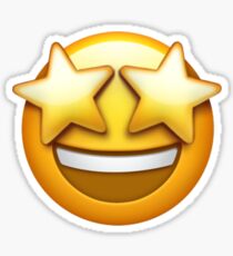Starstruck Emoji Sticker