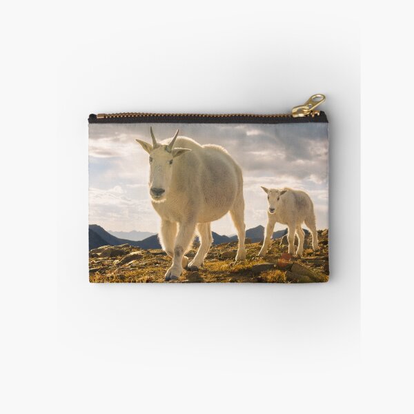 Item preview, Mom and baby Mountain Goat designed and sold by Eivor Kuchta.