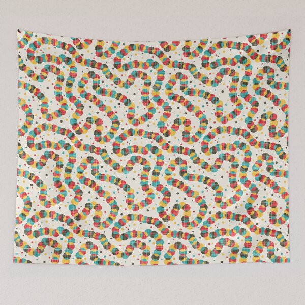 Item preview, Colorful worm designed and sold by Ekaterina Panova.