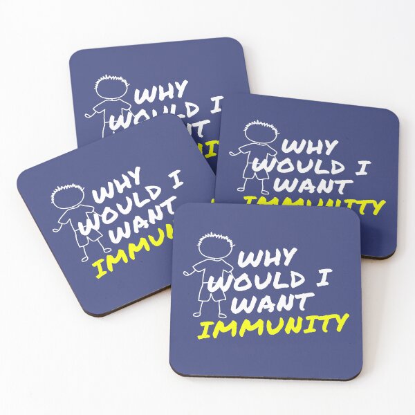 Item preview, XKCD | Why Would I Want Immunity designed and sold by Atcreatives.