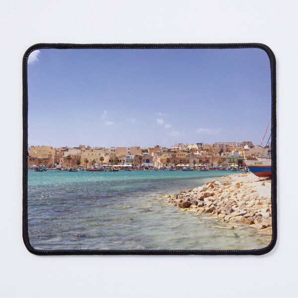 Item preview, Across the Bay at Marsaxlokk  designed and sold by Kasia Design.